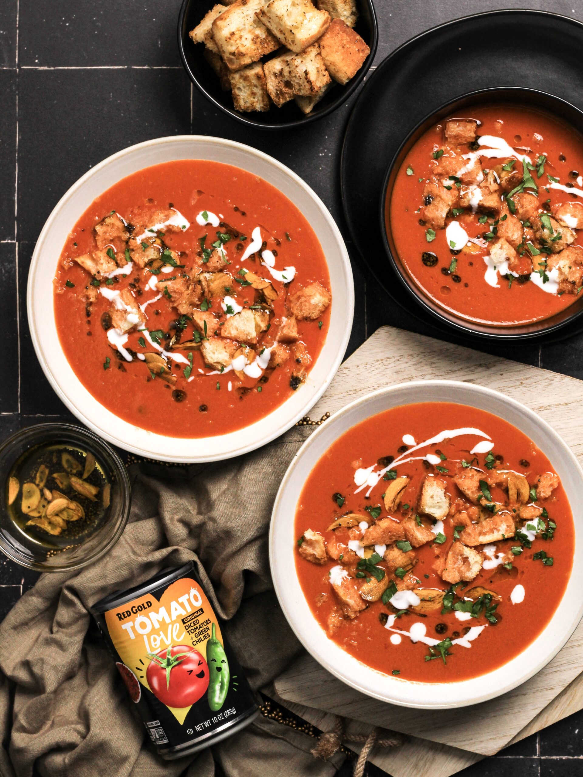 Fresh Tomato Soup - Flipped-Out Food