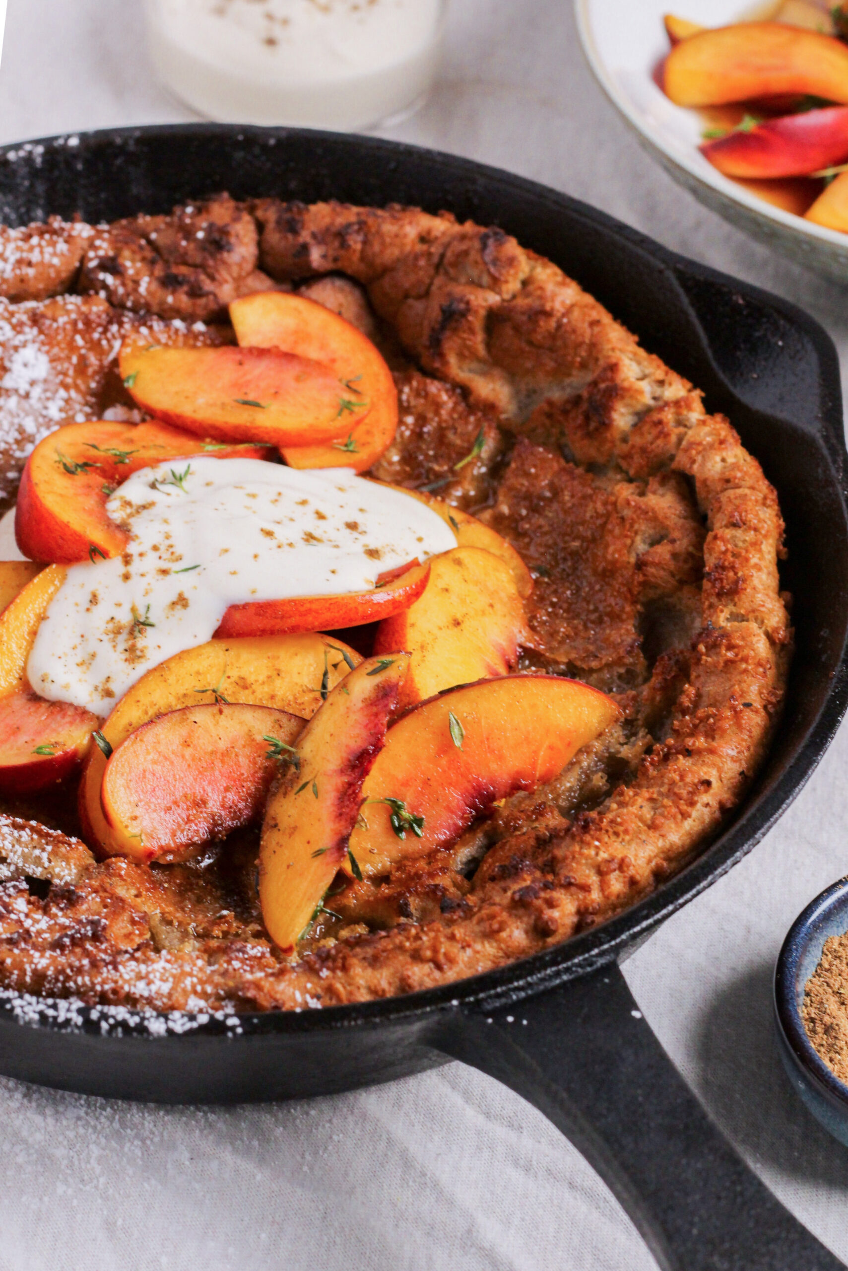 Recipe: Cast Iron Baked Pancake - Shikha la mode