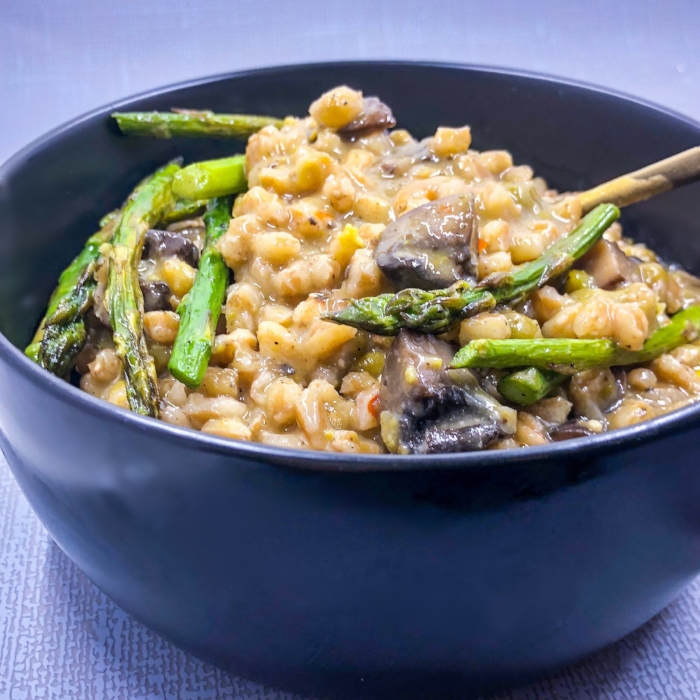 Instant pot mushroom farro risotto sale